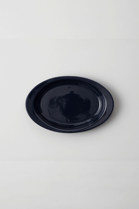 Oval Plate - Navy
