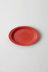 Oval Plate - Red