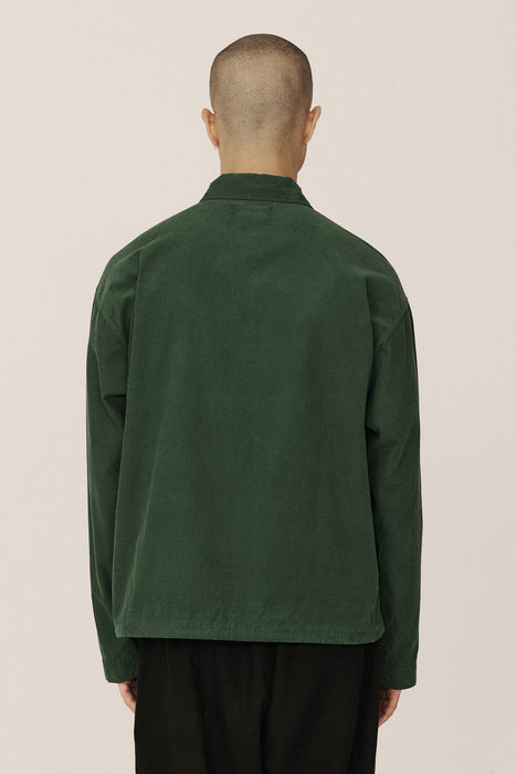 PJ Needlecord Overshirt - Green