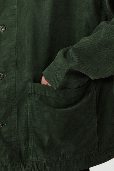 PJ Needlecord Overshirt - Green