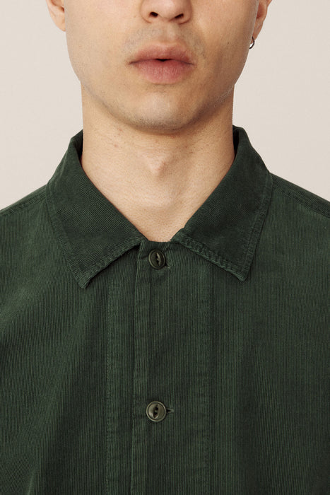 PJ Needlecord Overshirt - Green