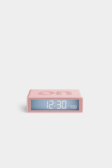Flip+ Travel Reversible Alarm Clock - Pink