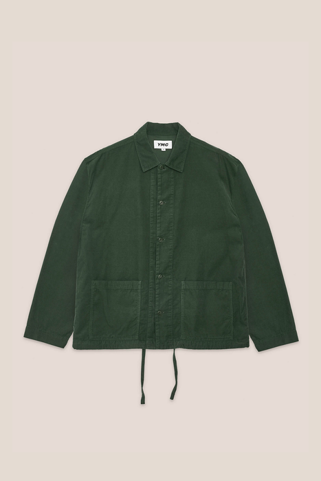 PJ Needlecord Overshirt - Green