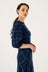 Robin Dress - Cobalt Tartan Flannel