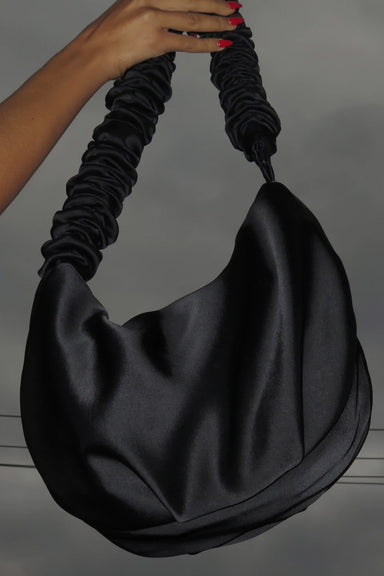 PV Scrunchie Bag - Black