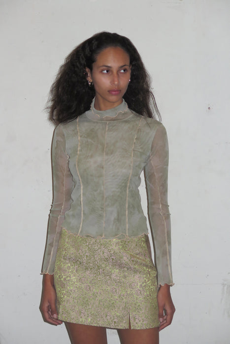 Moss Turtleneck - Sage