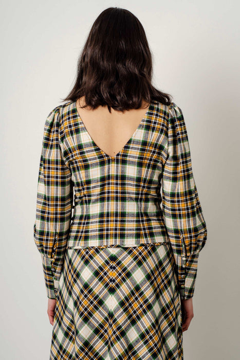 Elisa Shirt - Plaid Flannel