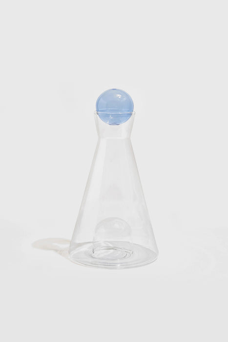 Vice Versa Carafe - Clear / Blue