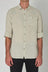 Men At Work LS Hemp Shirt - Stone