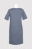 Sidney Stripe Dress - Navy+Grey Stripe