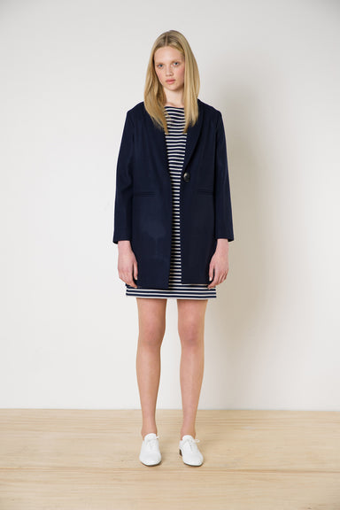 Clairmont Coat - Navy