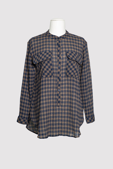 Rose Check Shirt - Mini Check