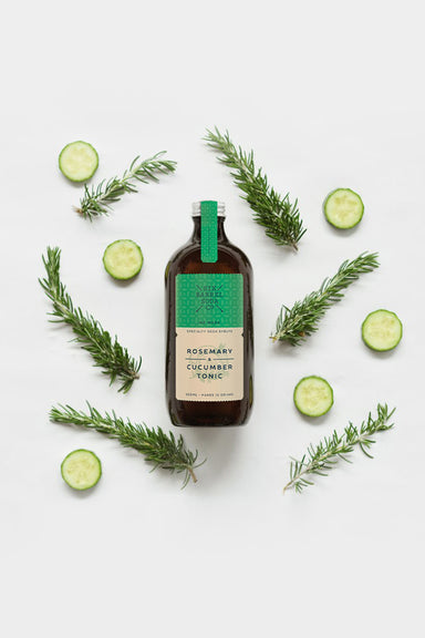 Rosemary & Cucumber Tonic Soda Syrup 500ml