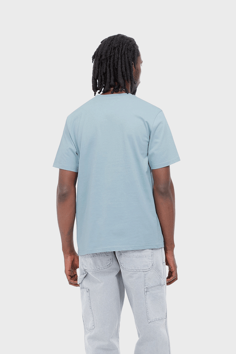 S/S Pocket T-Shirt - Misty Sky