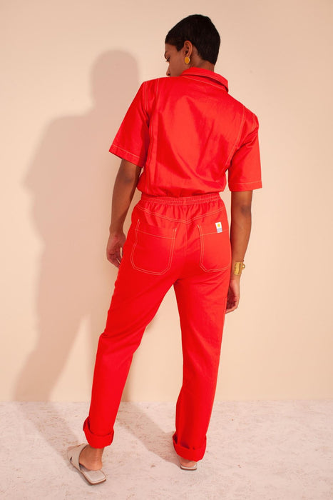 Danny Boilersuit - Tomato