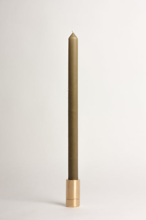 330mm Household Taper Candle - Taupe