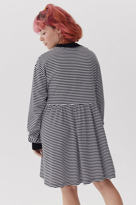 Long Sleeve Sally Dress - Stripe