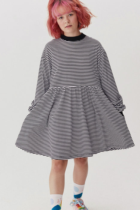 Long Sleeve Sally Dress - Stripe