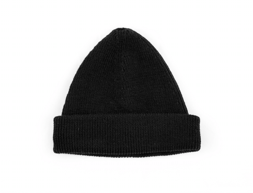 Black Merino Toque