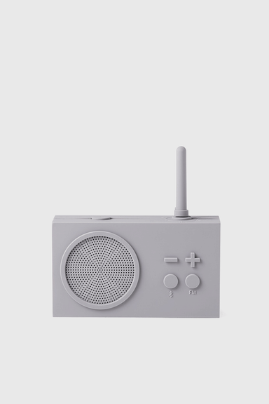 Tykho 3 FM Radio & Bluetooth Speaker - Ultimate Grey