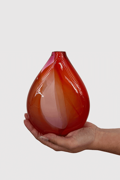 Watercolour Bud Vase - Red