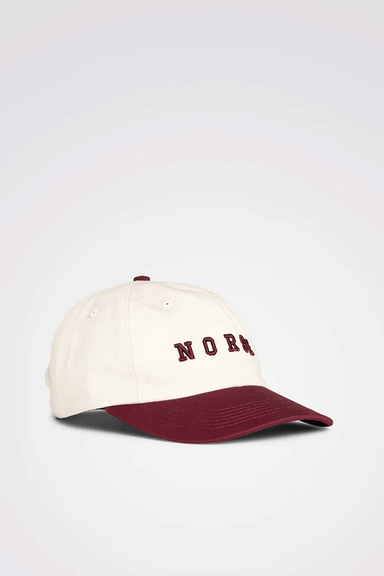 Varsity Logo Twill Cap - Burgundy