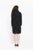 Tube Neck Knit Dress - Black