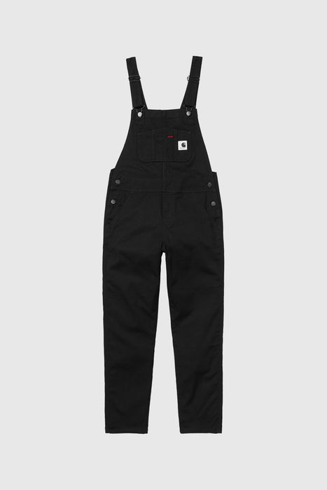 W' Bib Overall - Black Rinsed