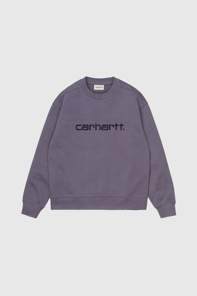 W' Carhartt Sweat - Provence/Dark Iris