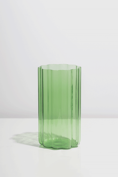 Wave Vase - Green