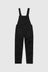 W' Bib Overall - Black Rinsed