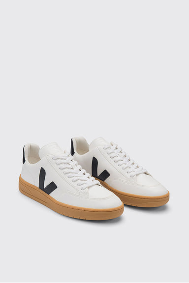 V-12 ChromeFree Leather - Extra White / Black / Gum Sole