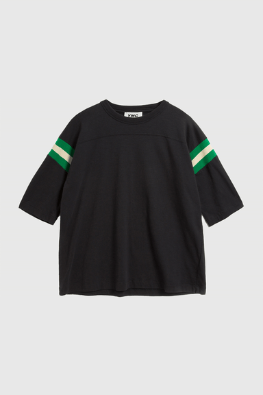 Skate T-Shirt - Black / Green / Ecru