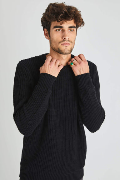 Rolla's Crew Knit - Black