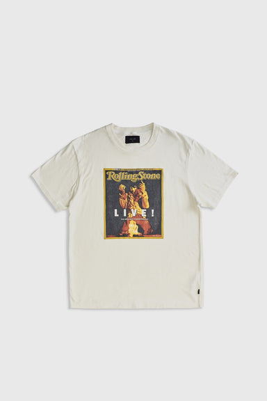 Rolling Stone Hendrix Tee - Vintage White