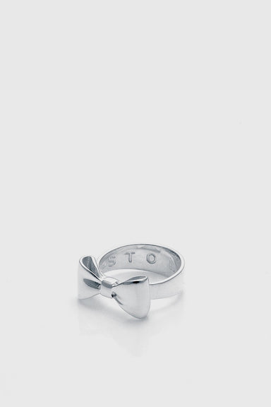 Bow Ring - Silver