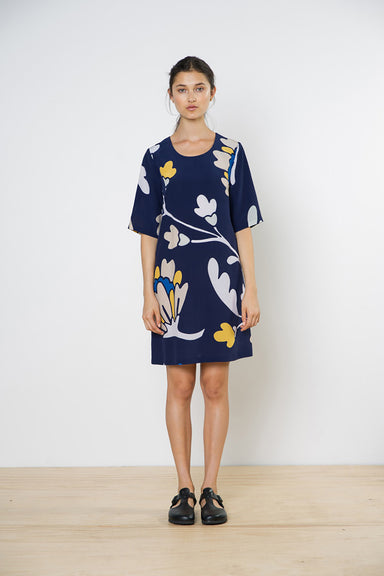 Rite of Spring Dress - Floral Riot Print