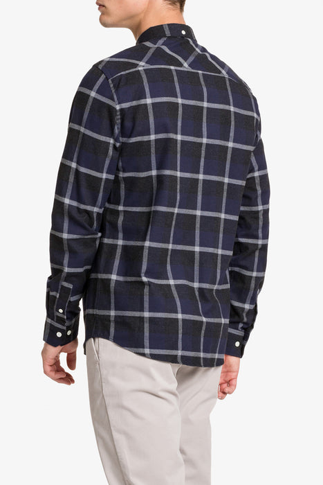 Anton Check - Navy / Charcoal