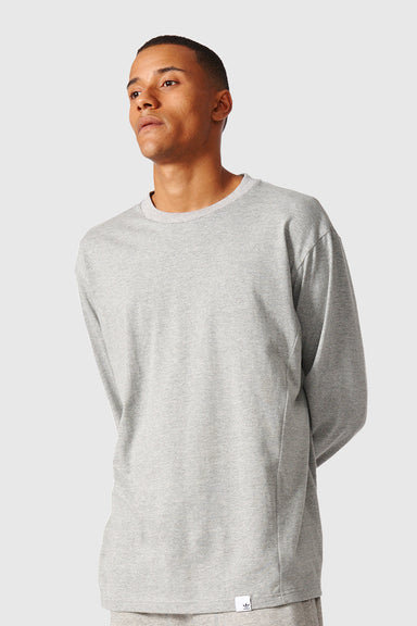 XBYO L/S Tee - Medium Grey Heather