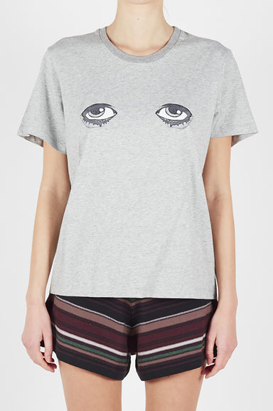 Basic Tee - Eyes Grey Marle