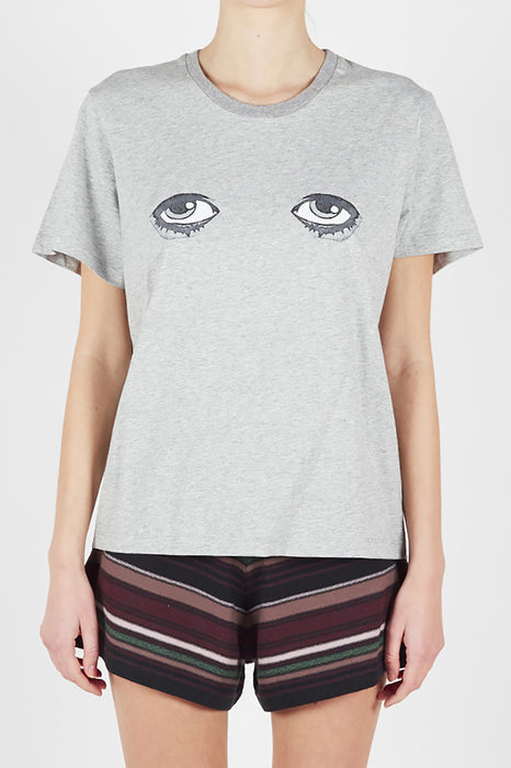 Basic Tee - Eyes Grey Marle