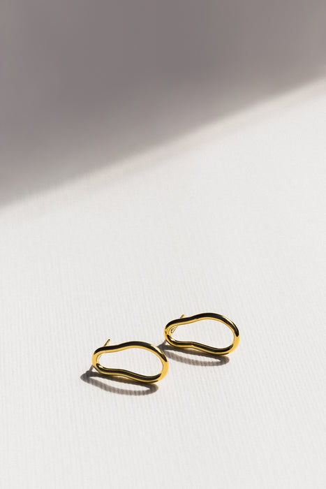 Bardot Earrings - Gold Plated