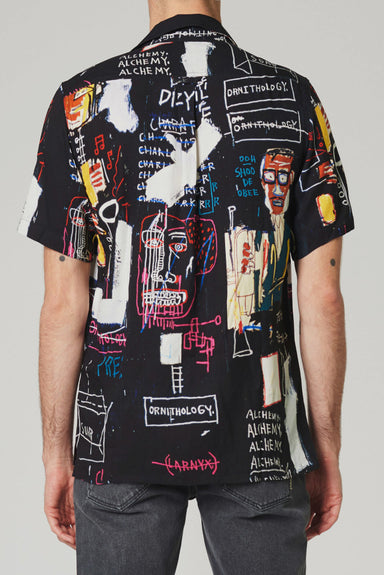 Basquiat Shirt 1 - Horn Players Black