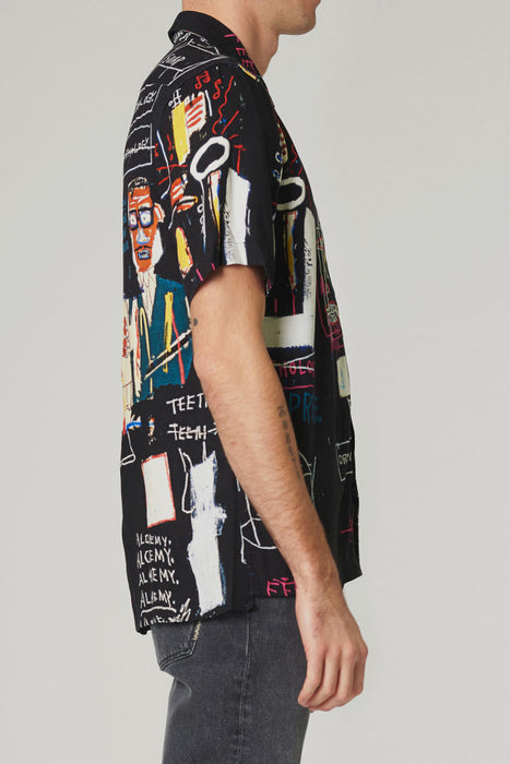 Basquiat Shirt 1 - Horn Players Black