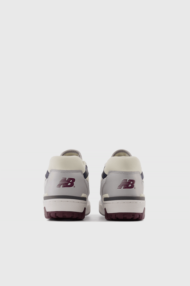 BB550PWB - White / Natural Indigo / Burgundy