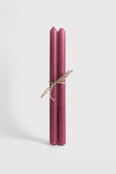 330mm Household Taper Candle - Burgundy