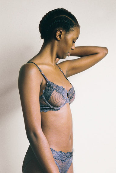 Bonnie Underwire Bra - Granite