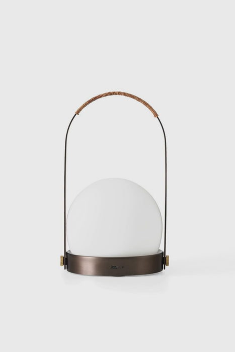 Carrie LED Lamp - Bronzed Brass