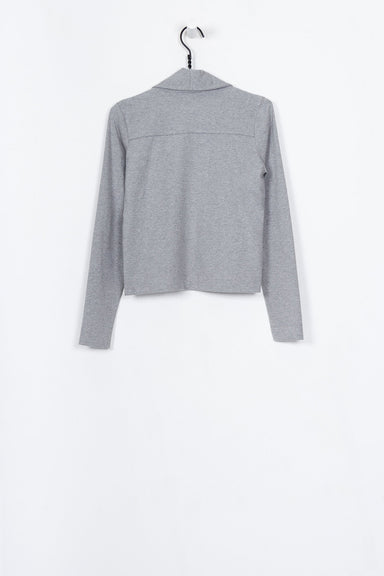 BB Drape Cardigan - Grey Marl