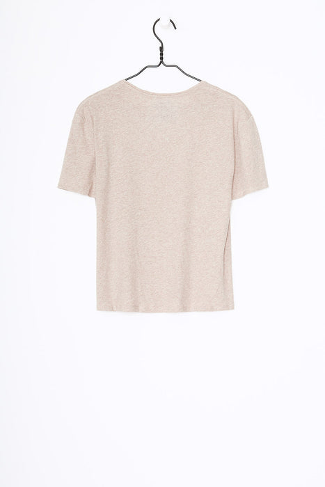 Building Block Crew Neck Tee - Oatmeal